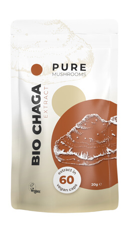 Bio Chaga Pure Mushrooms paddenstoelsupplement